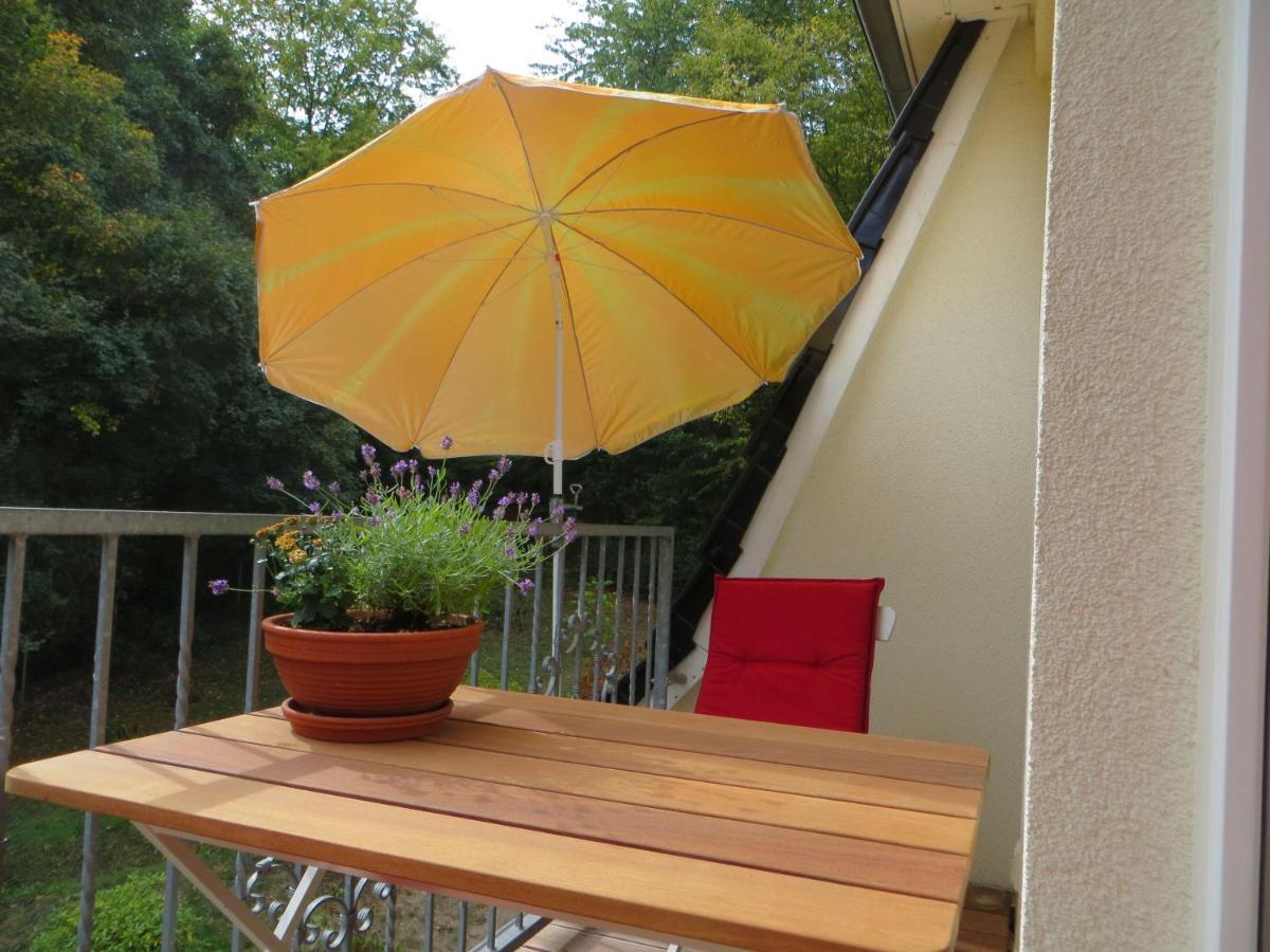 Weisses-Haus-Am-Kurpark-Fewo-Waldblick Quedlinburg Ngoại thất bức ảnh